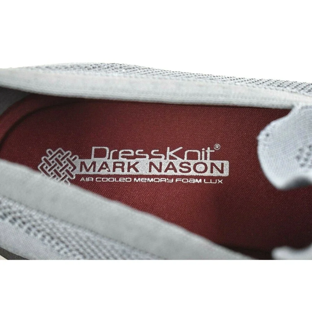 Mark Nason Men's Bayshore Charcoal Gray Dress Knit Slip-On Loafer Size 10  68243
